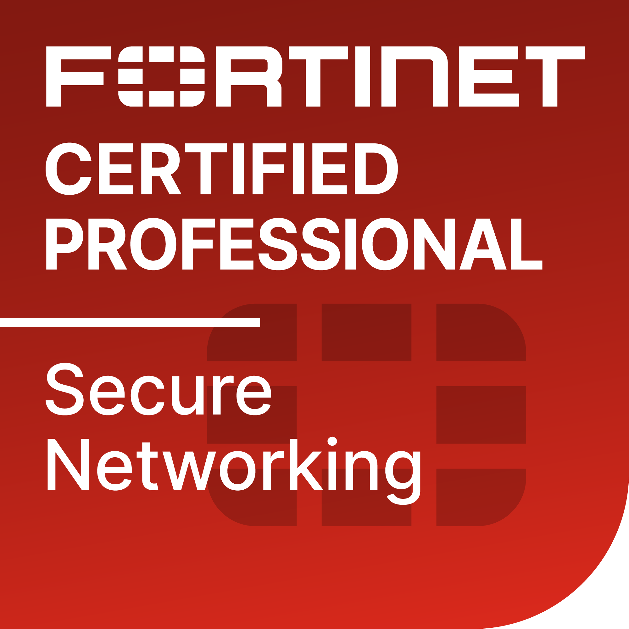 NSE 4 badge