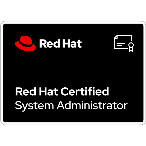 RHCSA badge